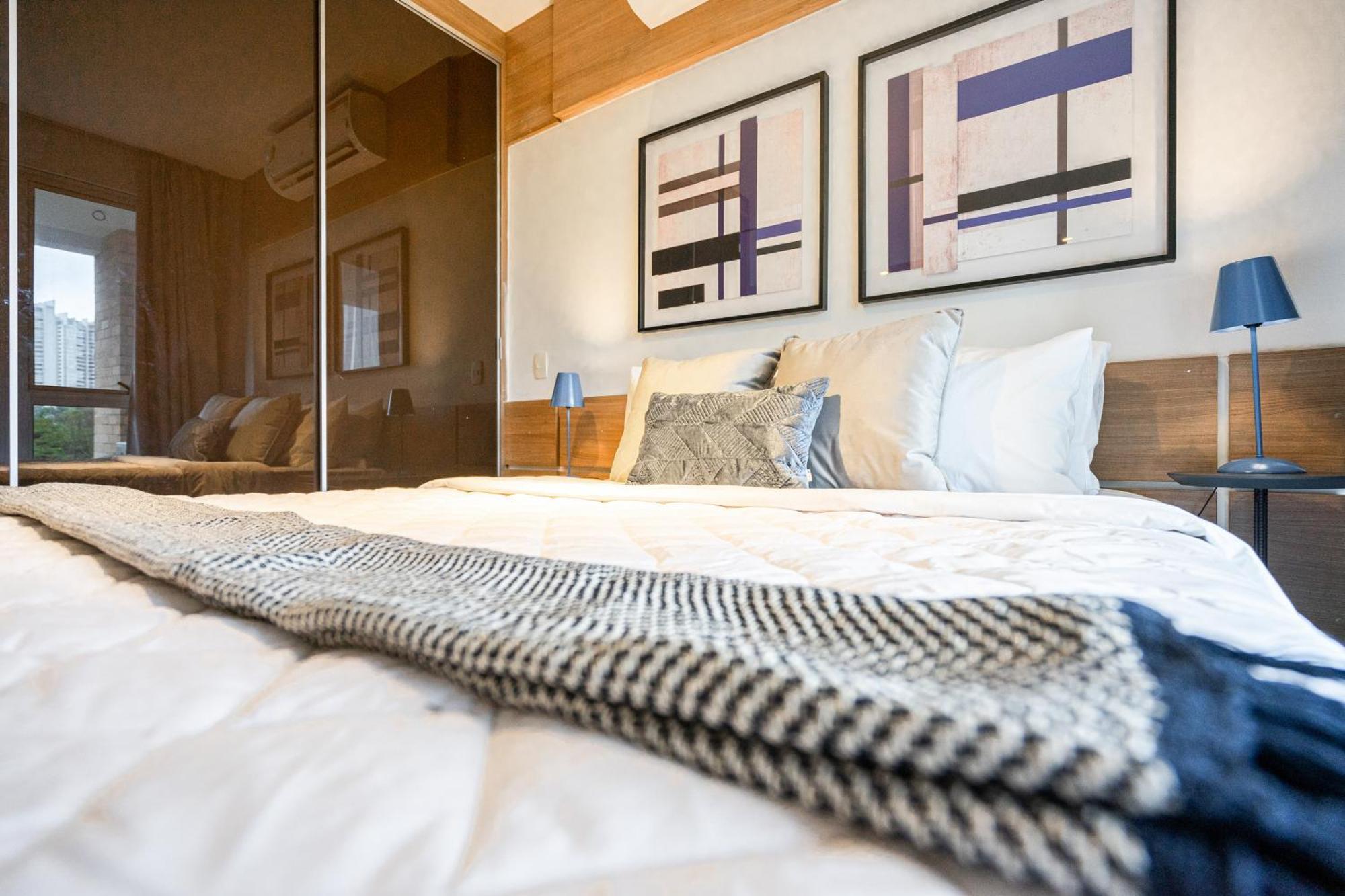 Charlie Nyc Berrini Apartment เซาเปาโล ภายนอก รูปภาพ