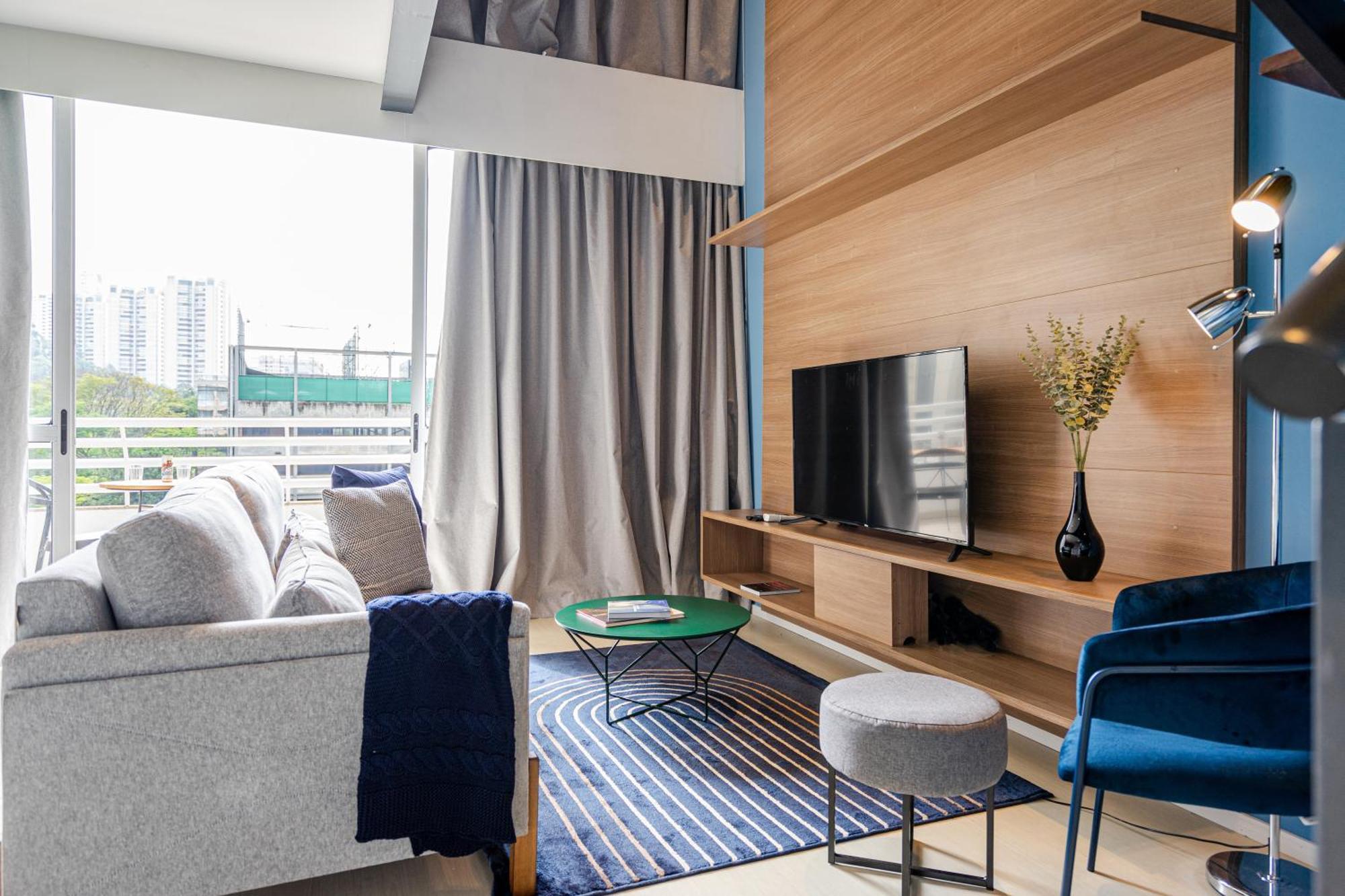 Charlie Nyc Berrini Apartment เซาเปาโล ภายนอก รูปภาพ